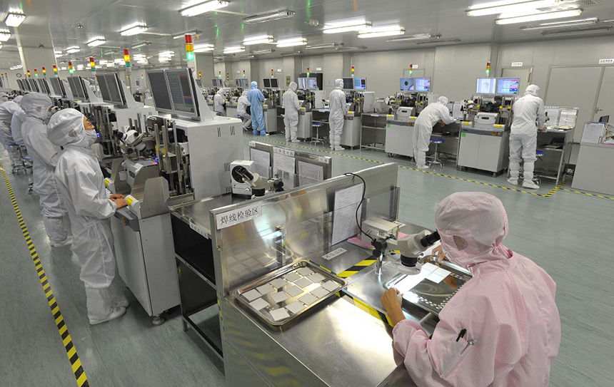 封裝廠流水線展示3